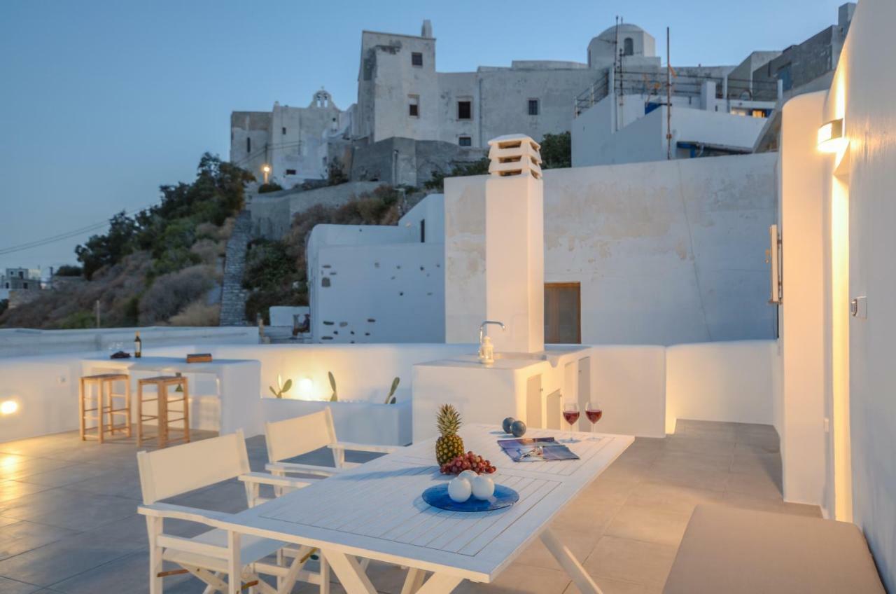 Апартаменты Cycladic Breeze Naxos City Экстерьер фото