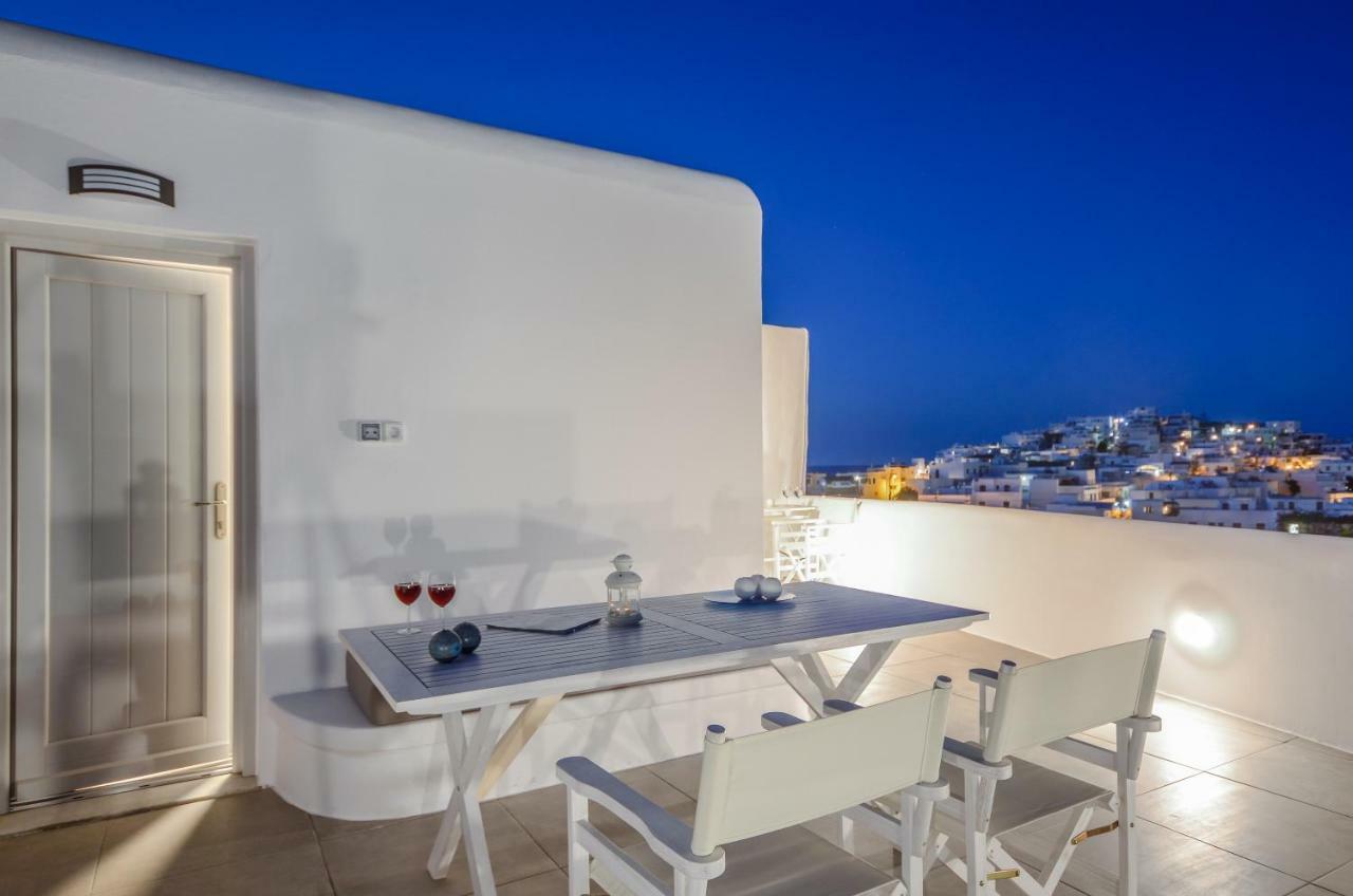 Апартаменты Cycladic Breeze Naxos City Экстерьер фото