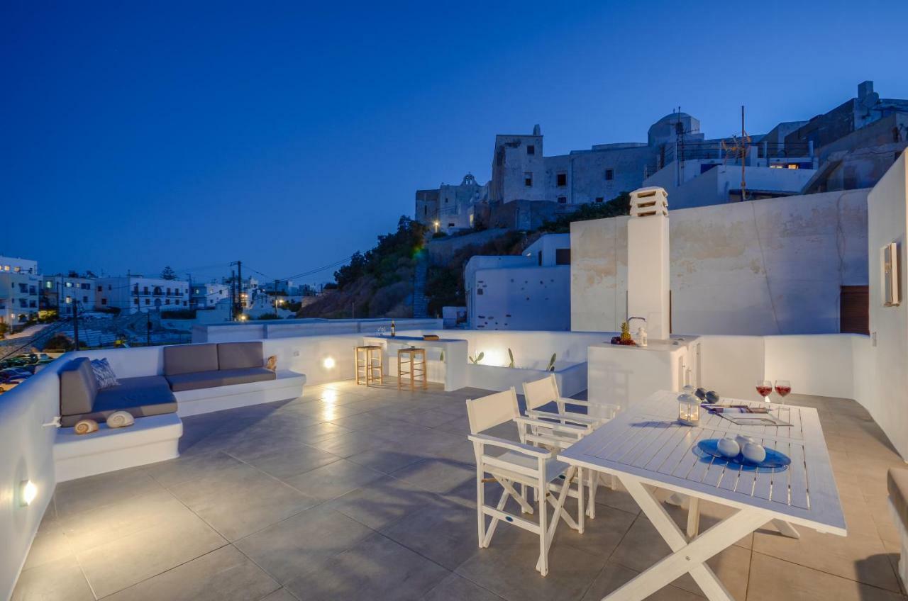 Апартаменты Cycladic Breeze Naxos City Экстерьер фото