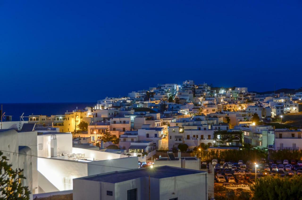 Апартаменты Cycladic Breeze Naxos City Экстерьер фото