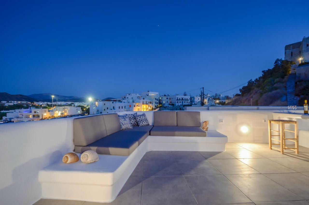 Апартаменты Cycladic Breeze Naxos City Экстерьер фото
