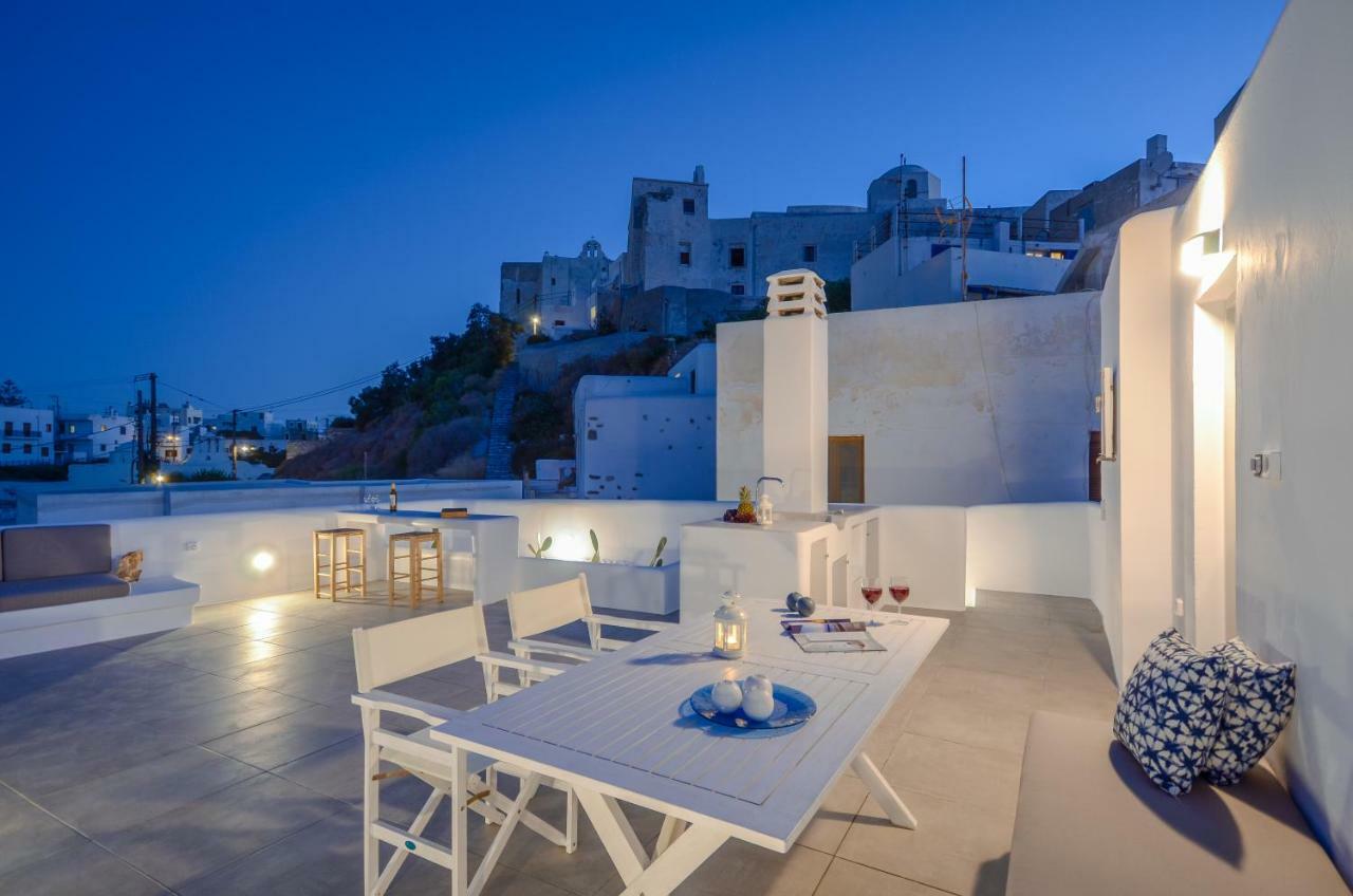 Апартаменты Cycladic Breeze Naxos City Экстерьер фото