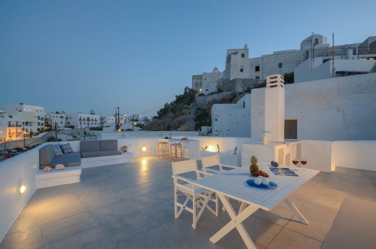 Апартаменты Cycladic Breeze Naxos City Экстерьер фото